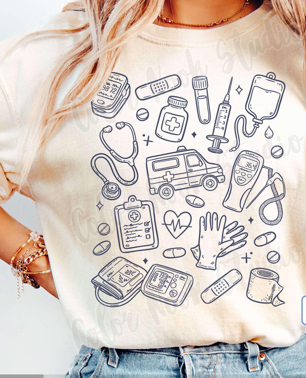 Nurse Graphic T