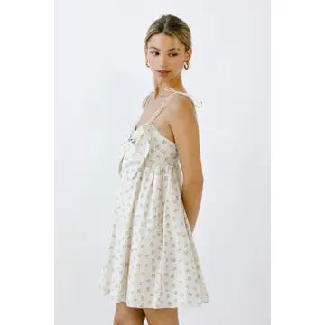 Bow Babydoll Dress