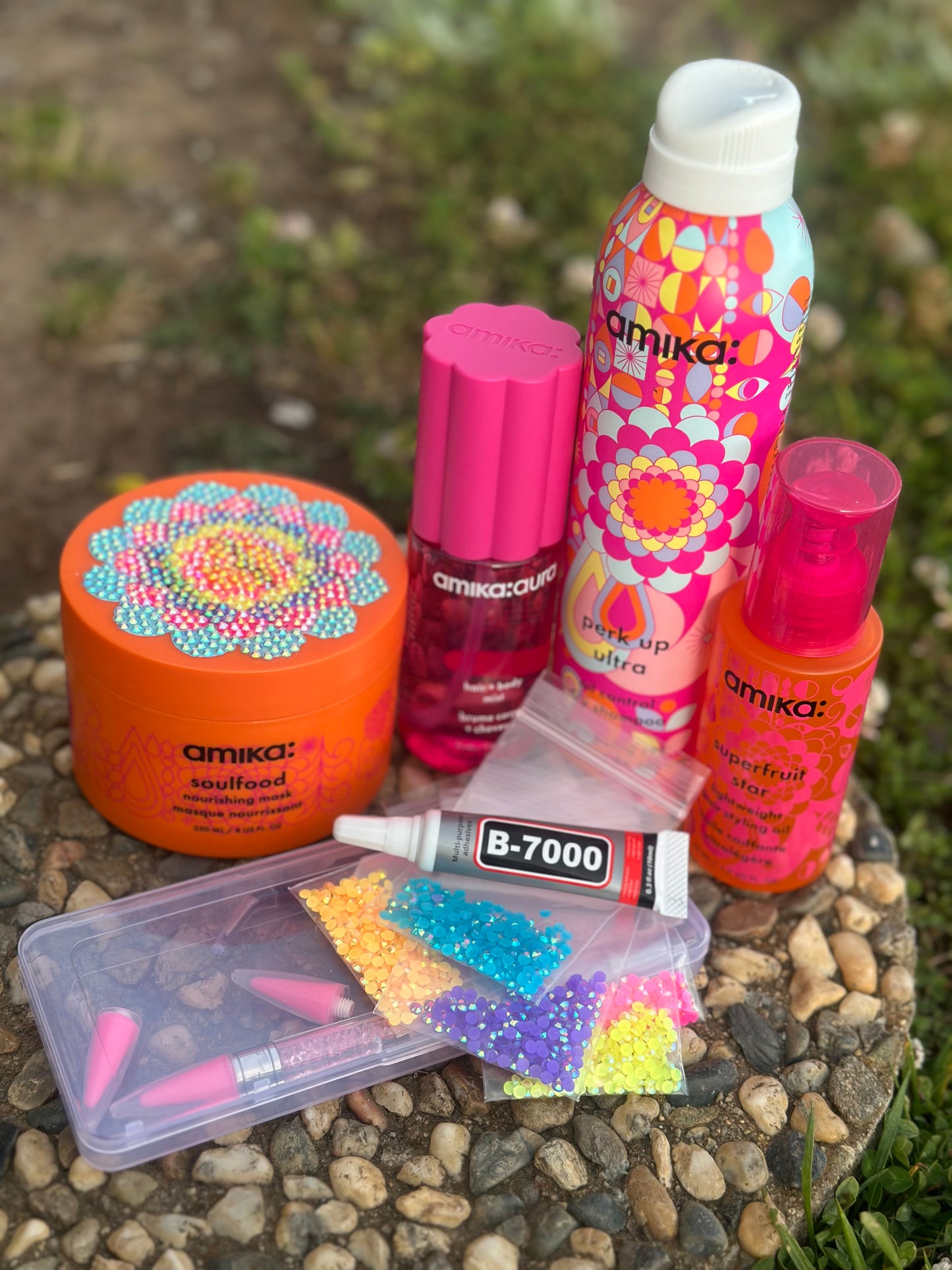 Created For You- Bedazzle your haircare box
