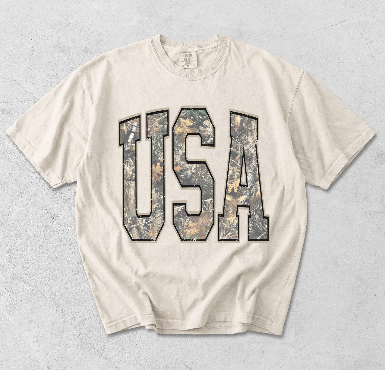 USA Camo Graphic Tee
