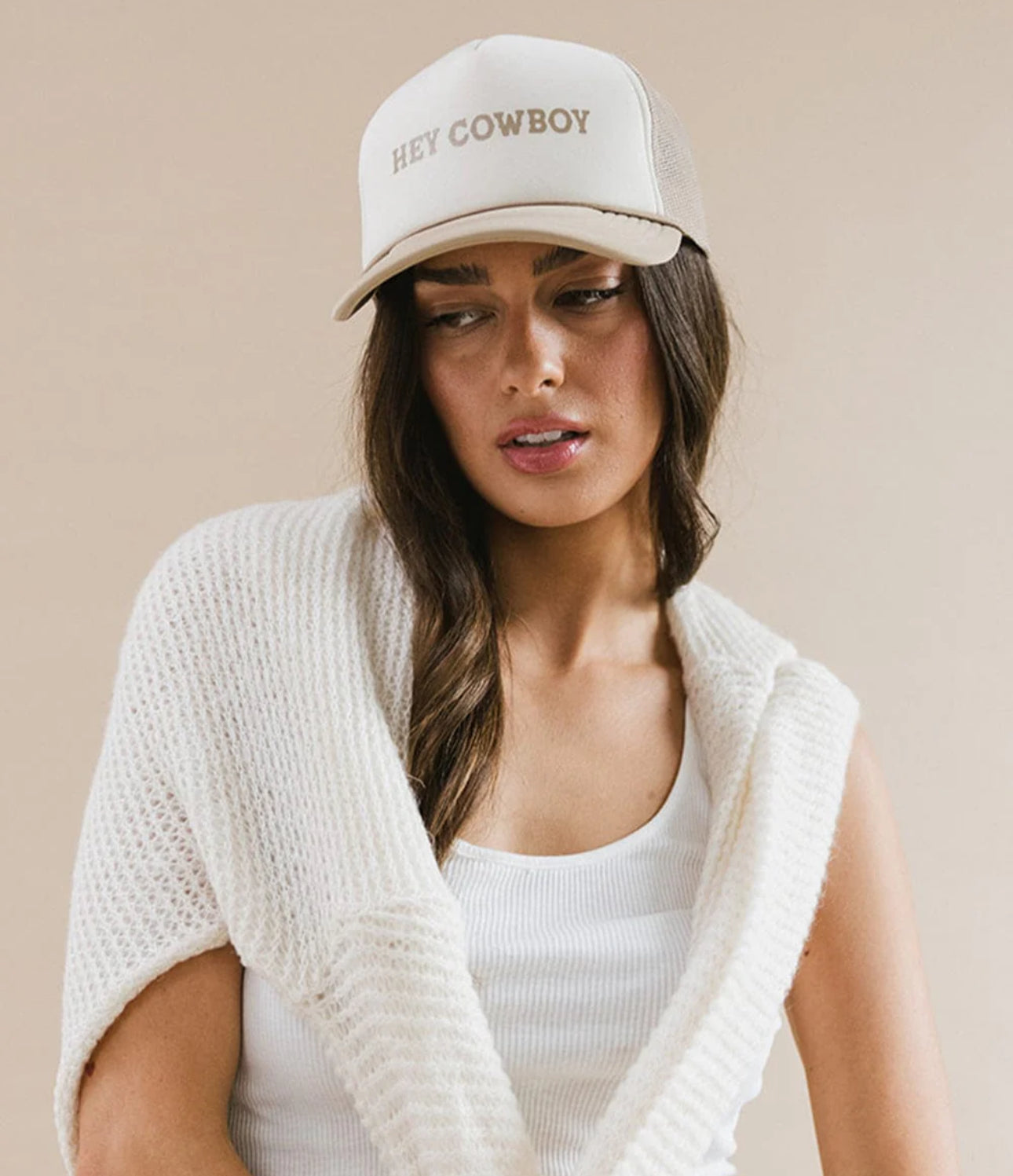 Hey Cowboy Trucker Hat