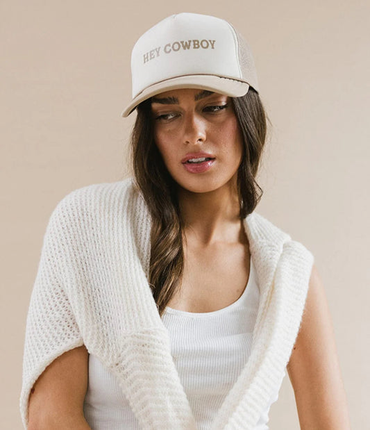 Hey Cowboy Trucker Hat