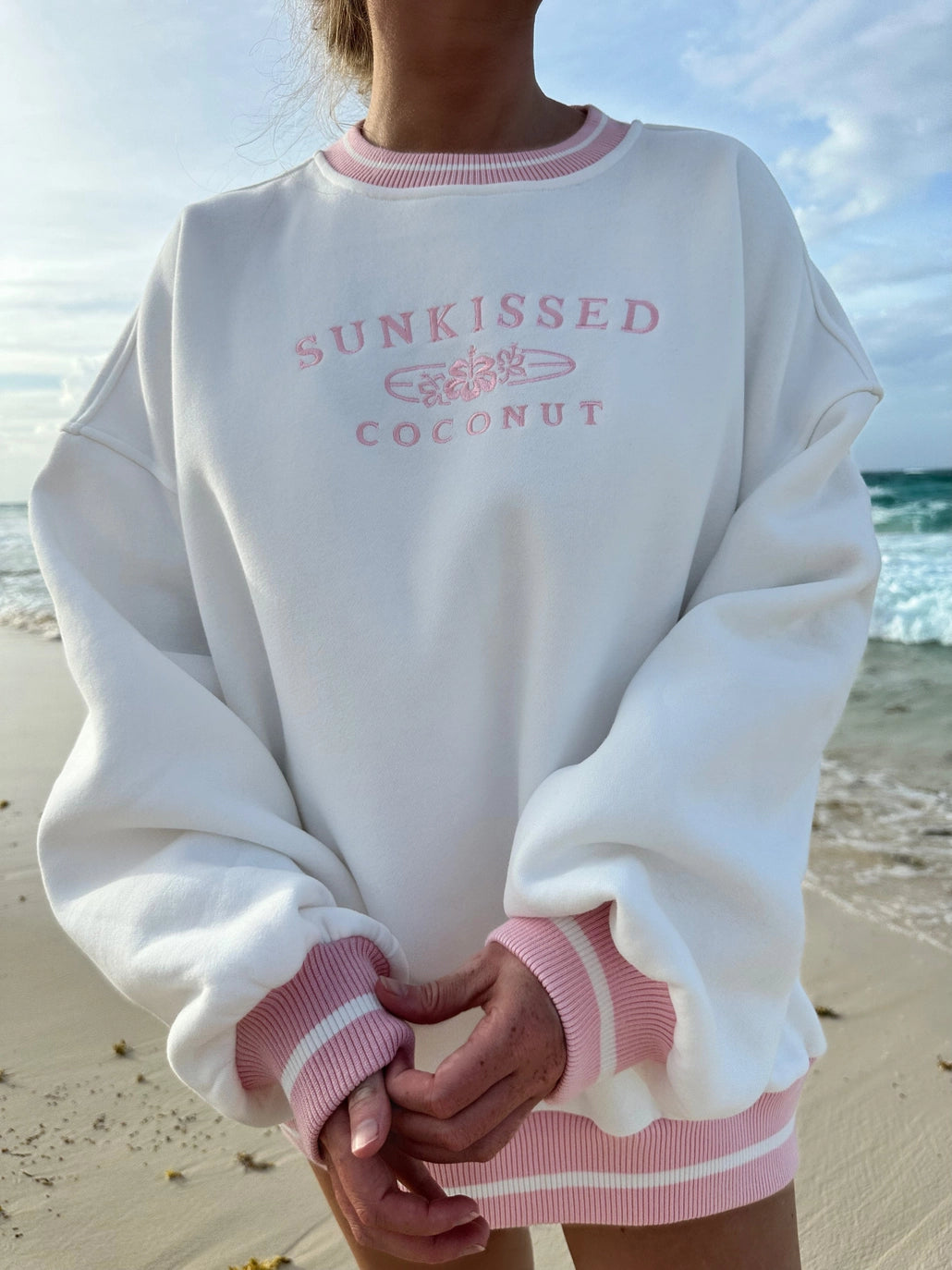 Sunkissed Coconut Crewneck