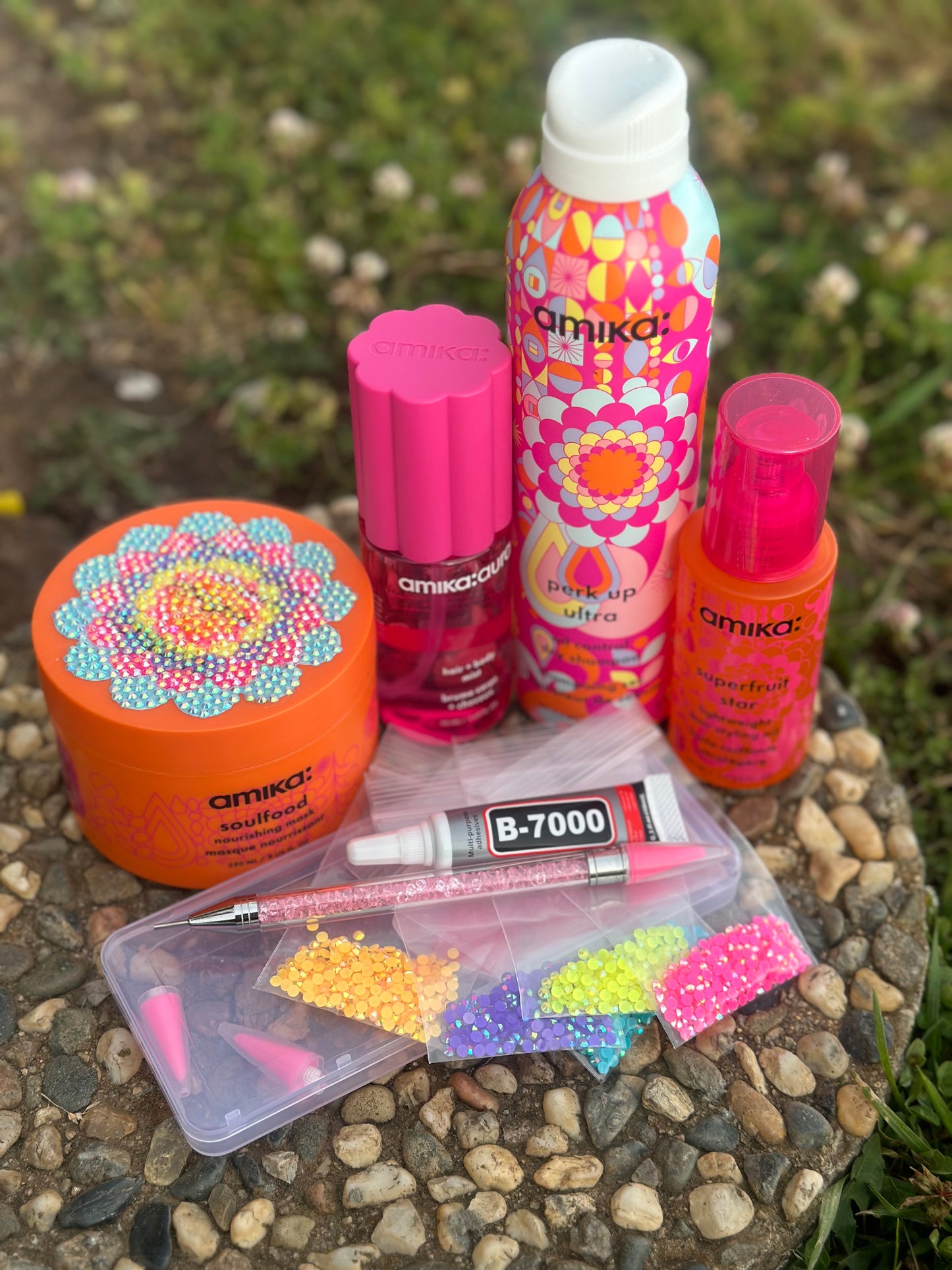 Created For You- Bedazzle your haircare box