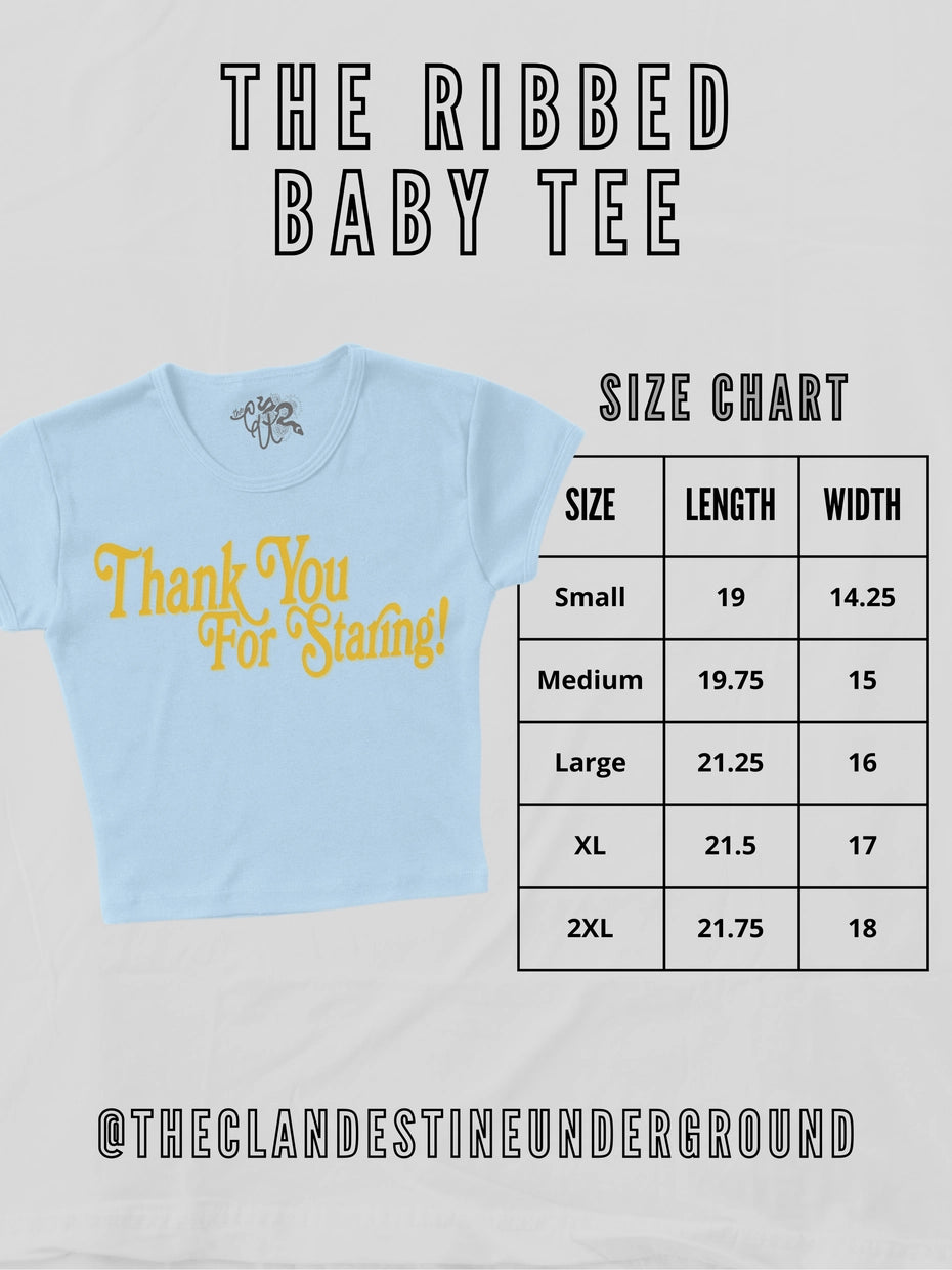 Darlin' Micro-Ribbed Baby Tee