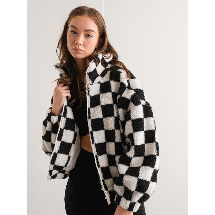 Alayna Checkerd Jacket