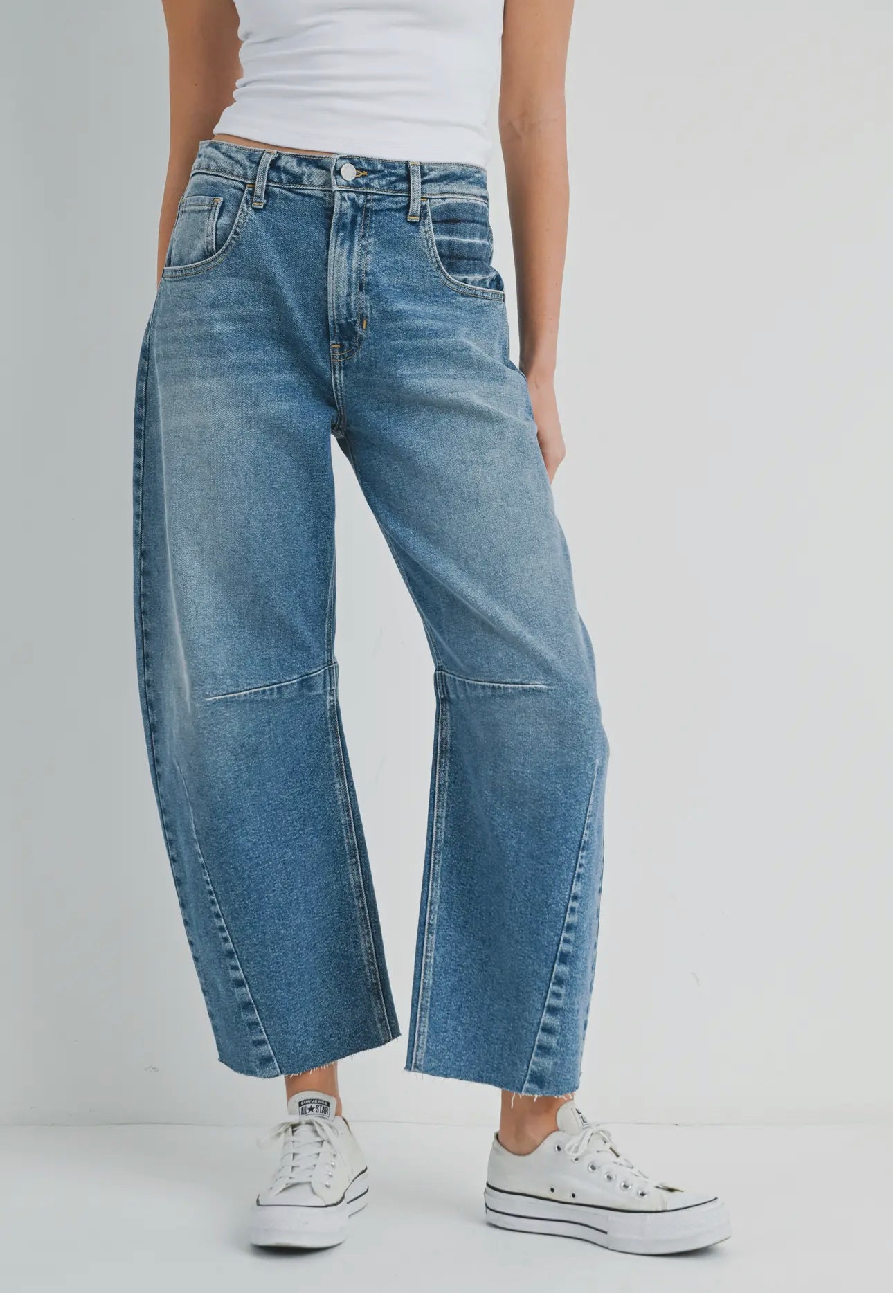 Masie Barrel Jeans