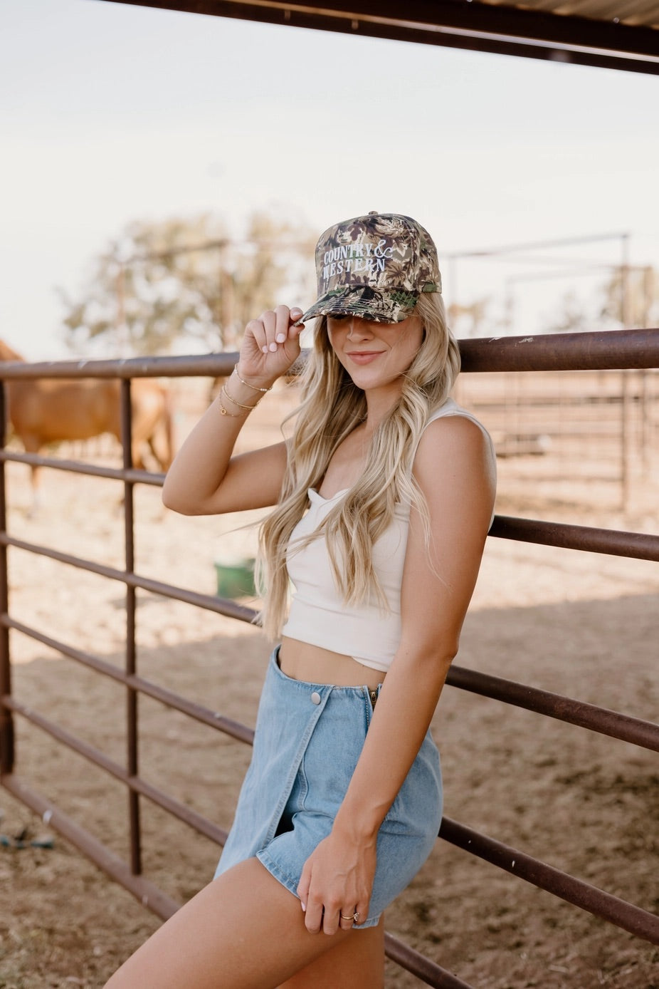 Country and Western Trucker Hat