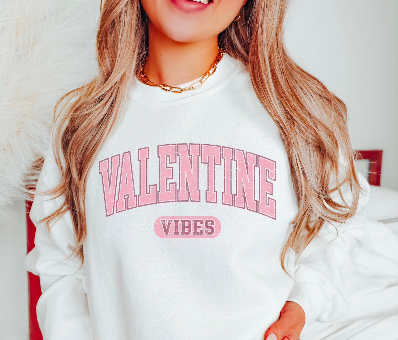 Valentine Vibes Crewneck