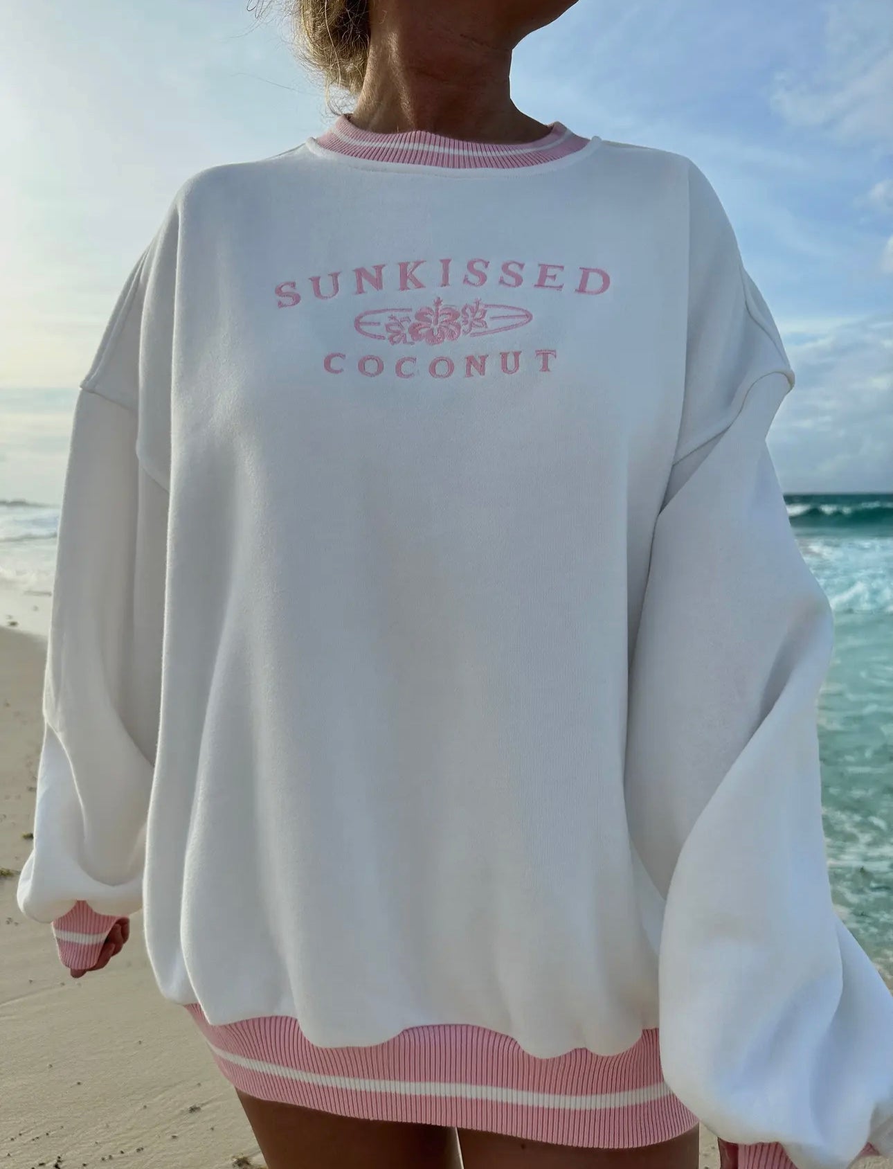 Sunkissed Coconut Crewneck