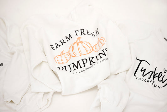 Farm Fresh Pumpkins Pullover