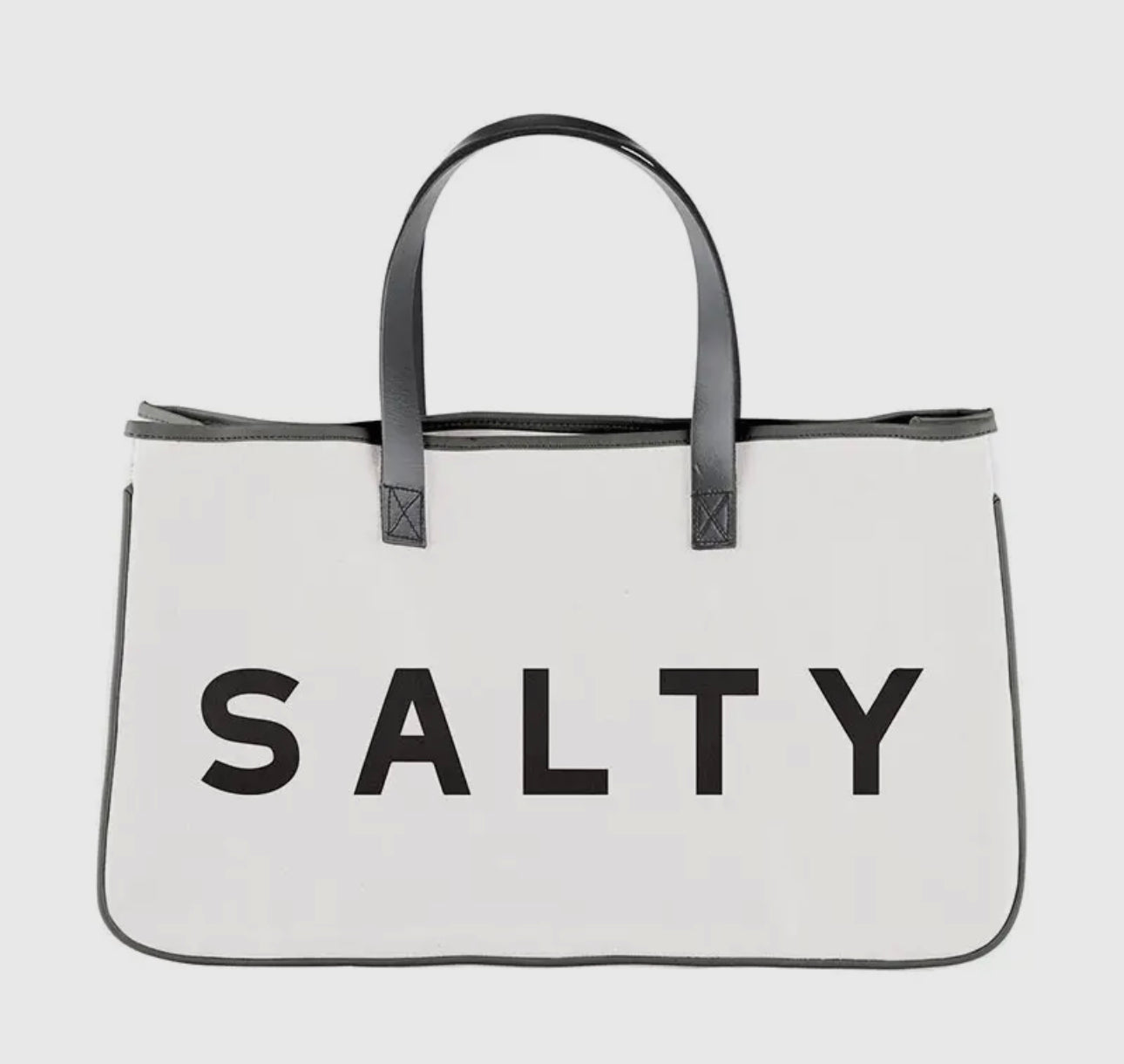 Face To Face Canvas Tote - Salty