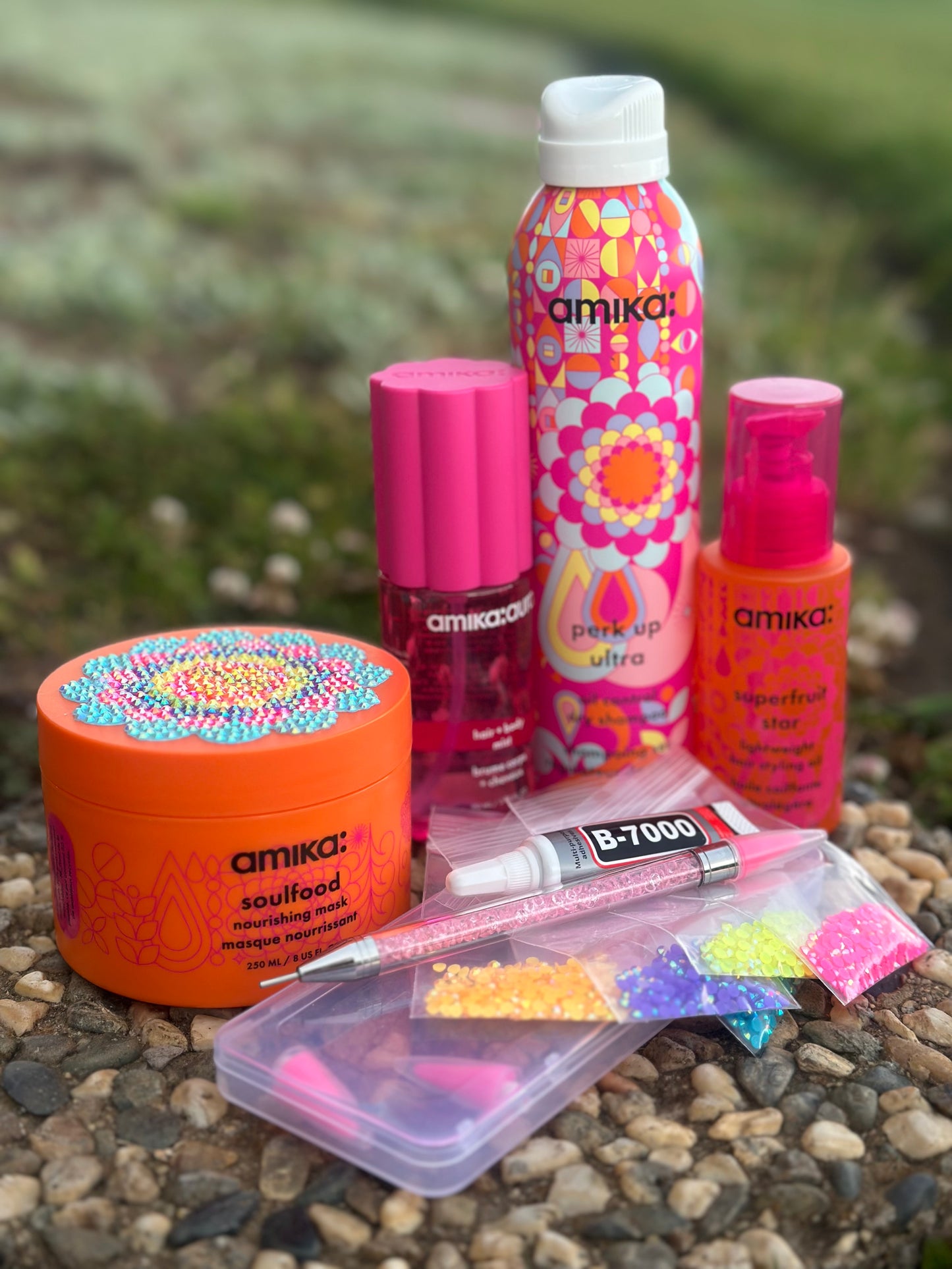 Created For You- Bedazzle your haircare box