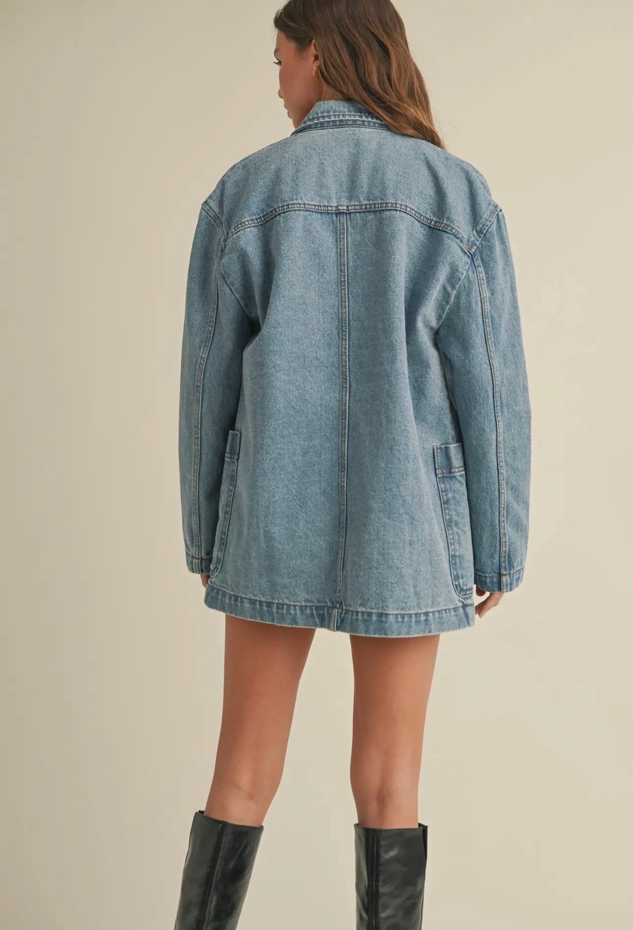 Gracie Denim Blazer