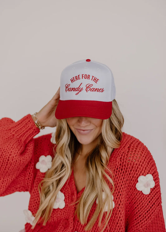 Here for the candy canes trucker