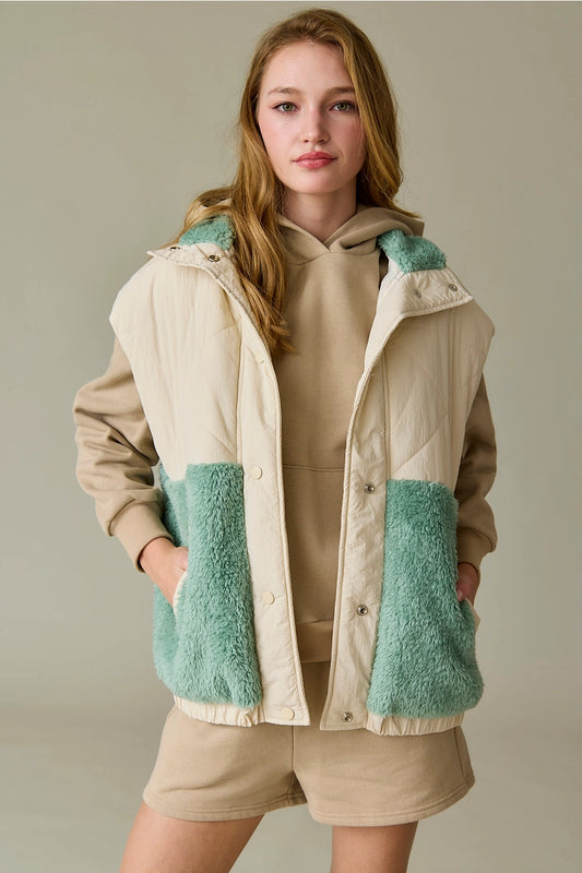 Ava Oversized Puffer Vest