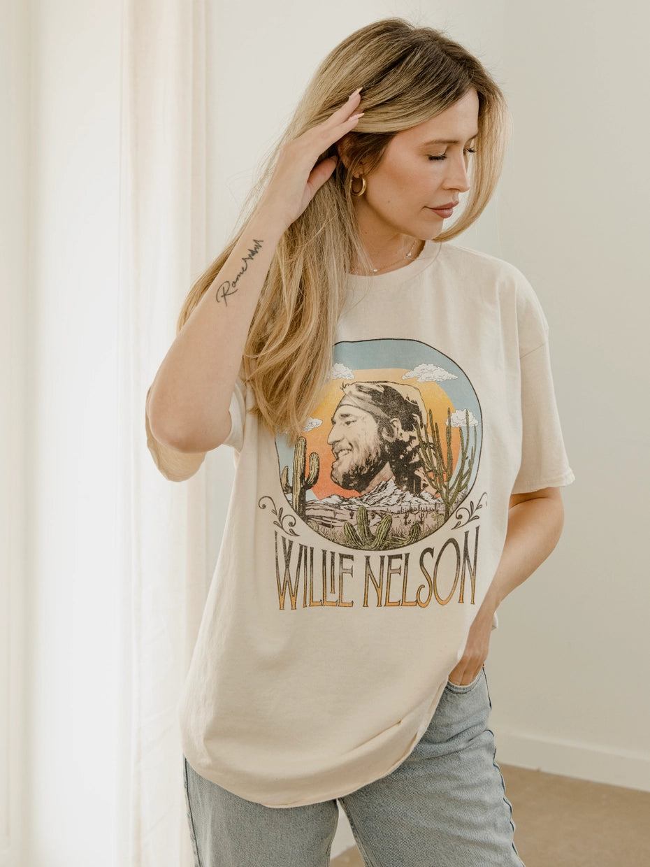 Willie Nelson Vintage Graphic Tee