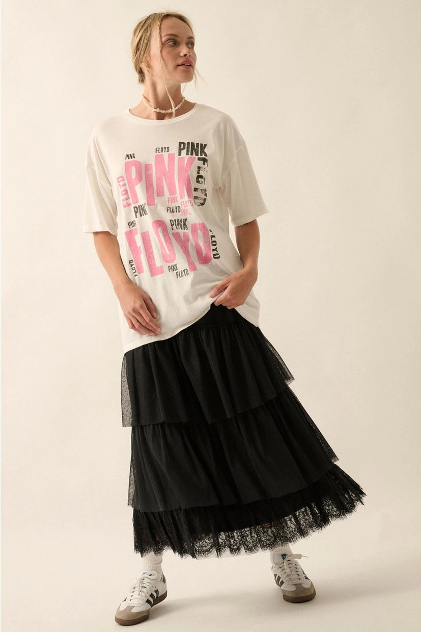 Pink Floyd Vintage Oversized Graphic Tee