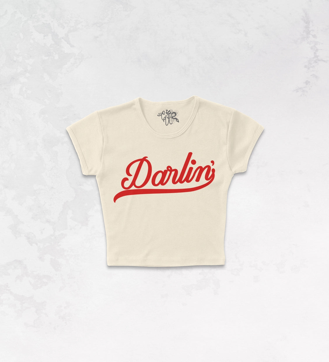 Darlin' Micro-Ribbed Baby Tee