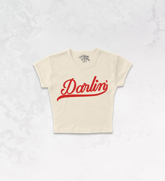 Darlin' Micro-Ribbed Baby Tee