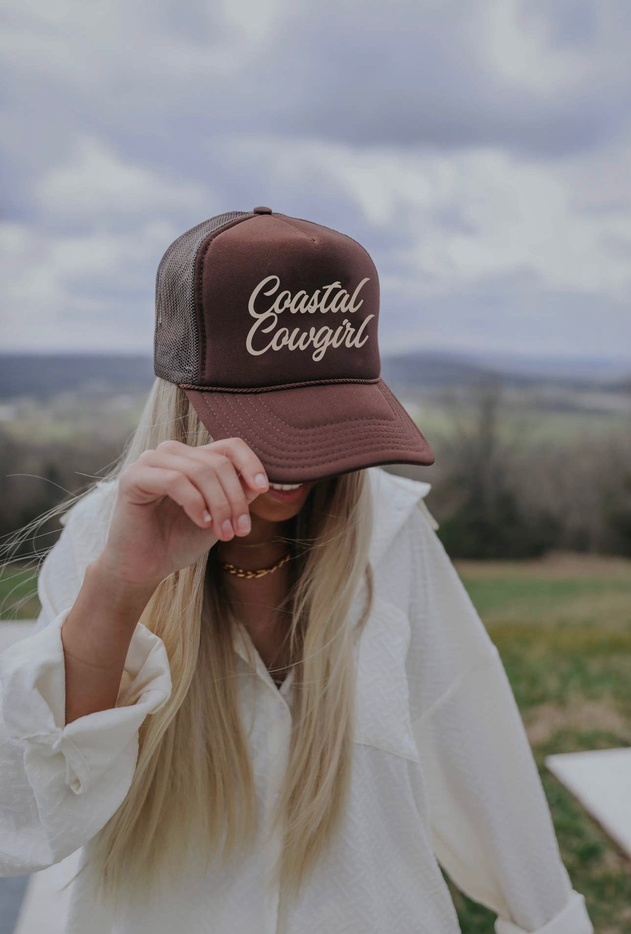 Coastal Cowgirl Trucker Hat