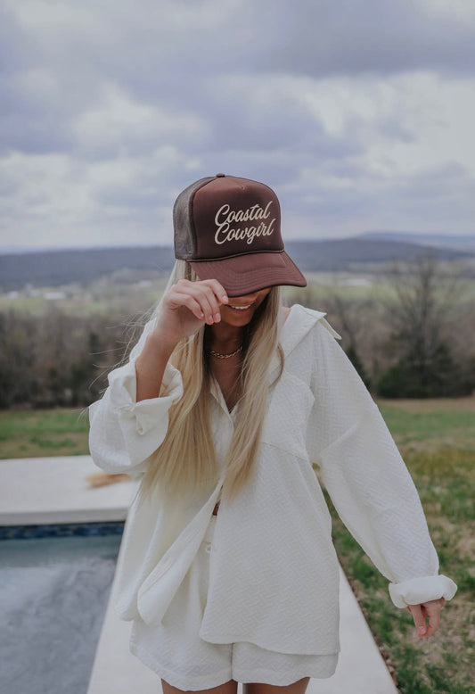 Coastal Cowgirl Trucker Hat