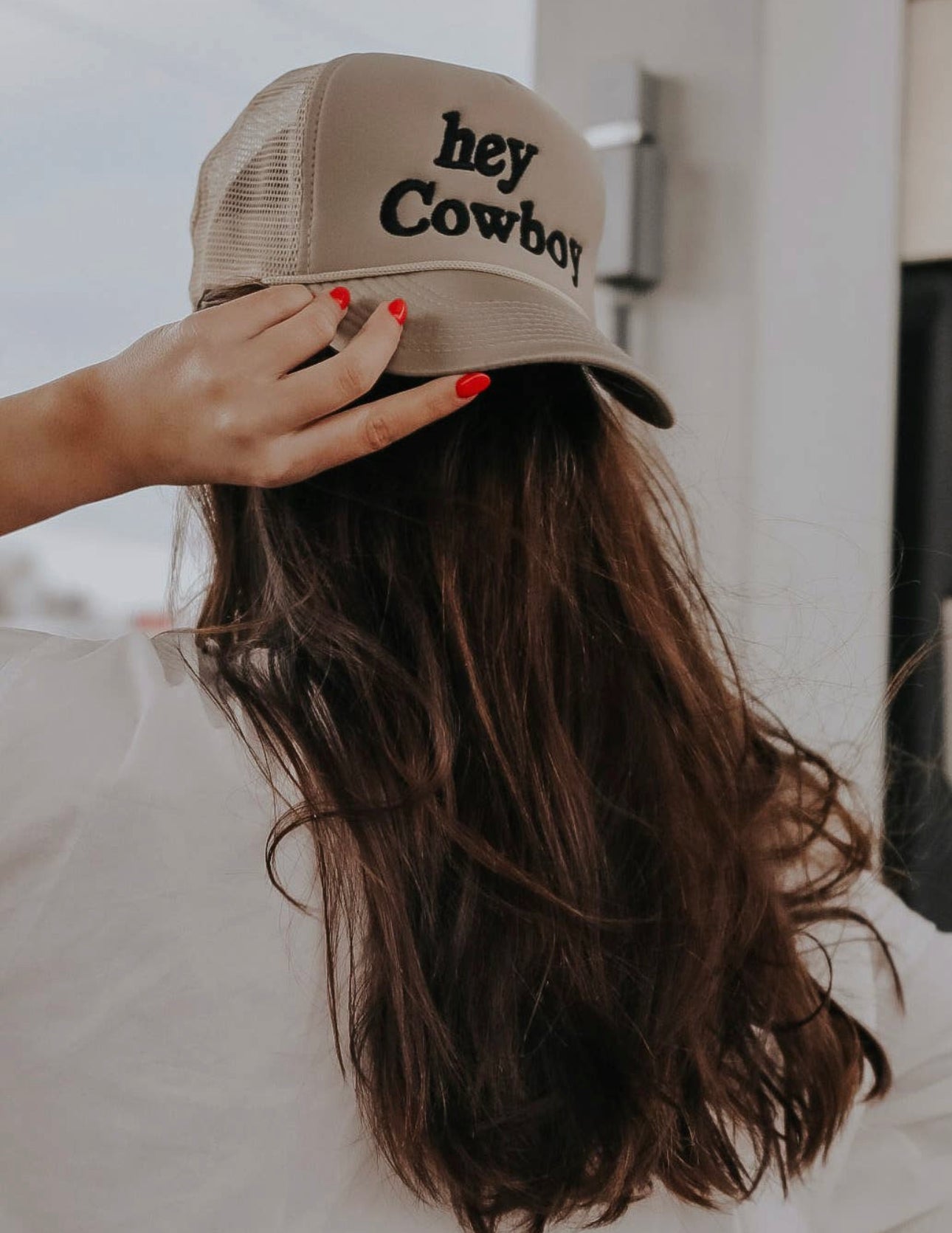 Hey Cowboy Trucker Hat