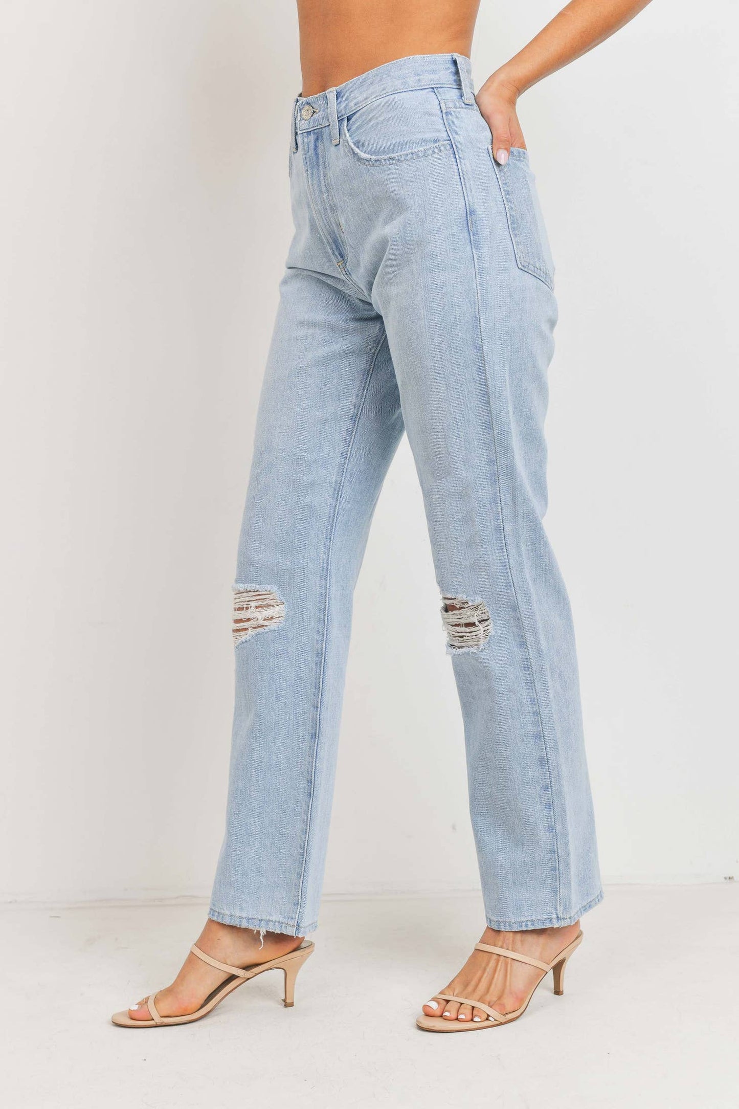 Aria Straight- Leg Jeans