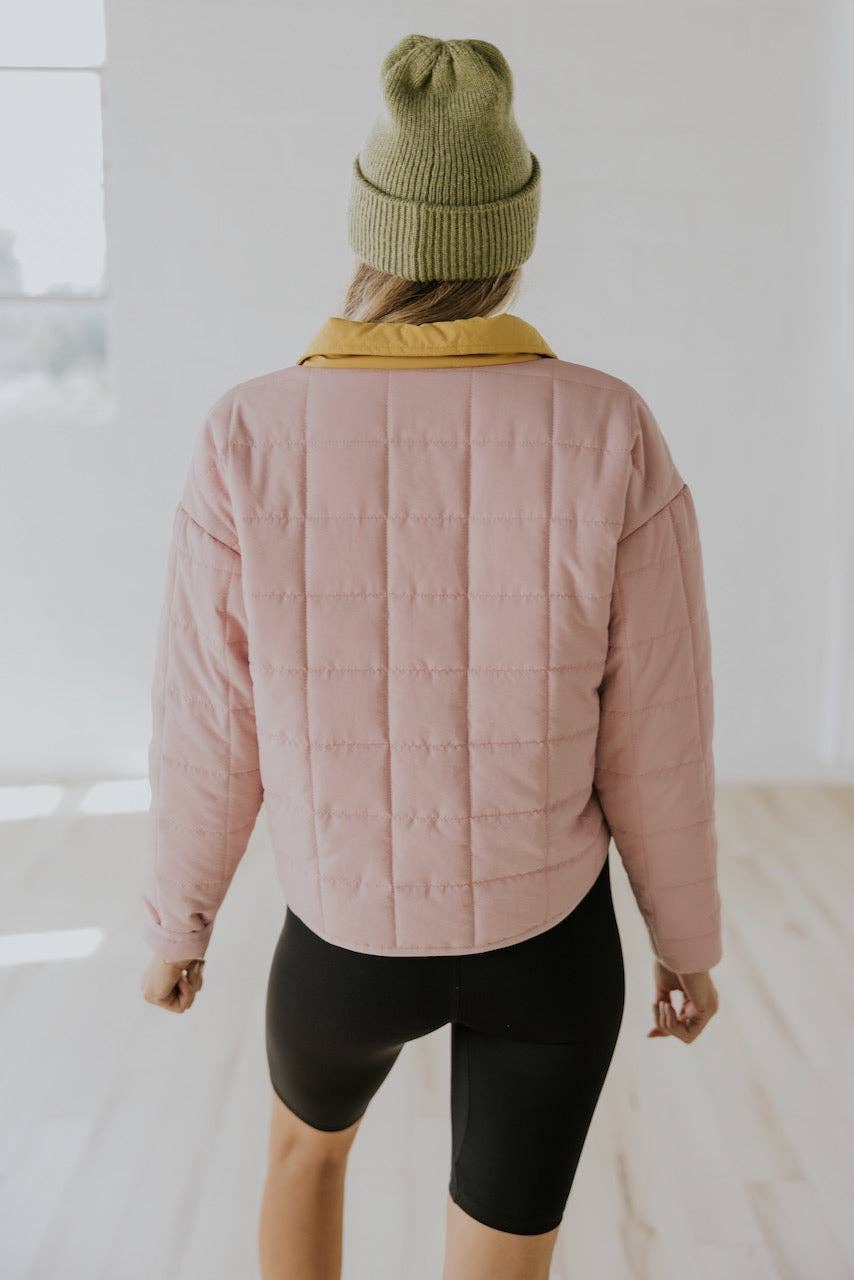 Halle Riis Quilted Pullover