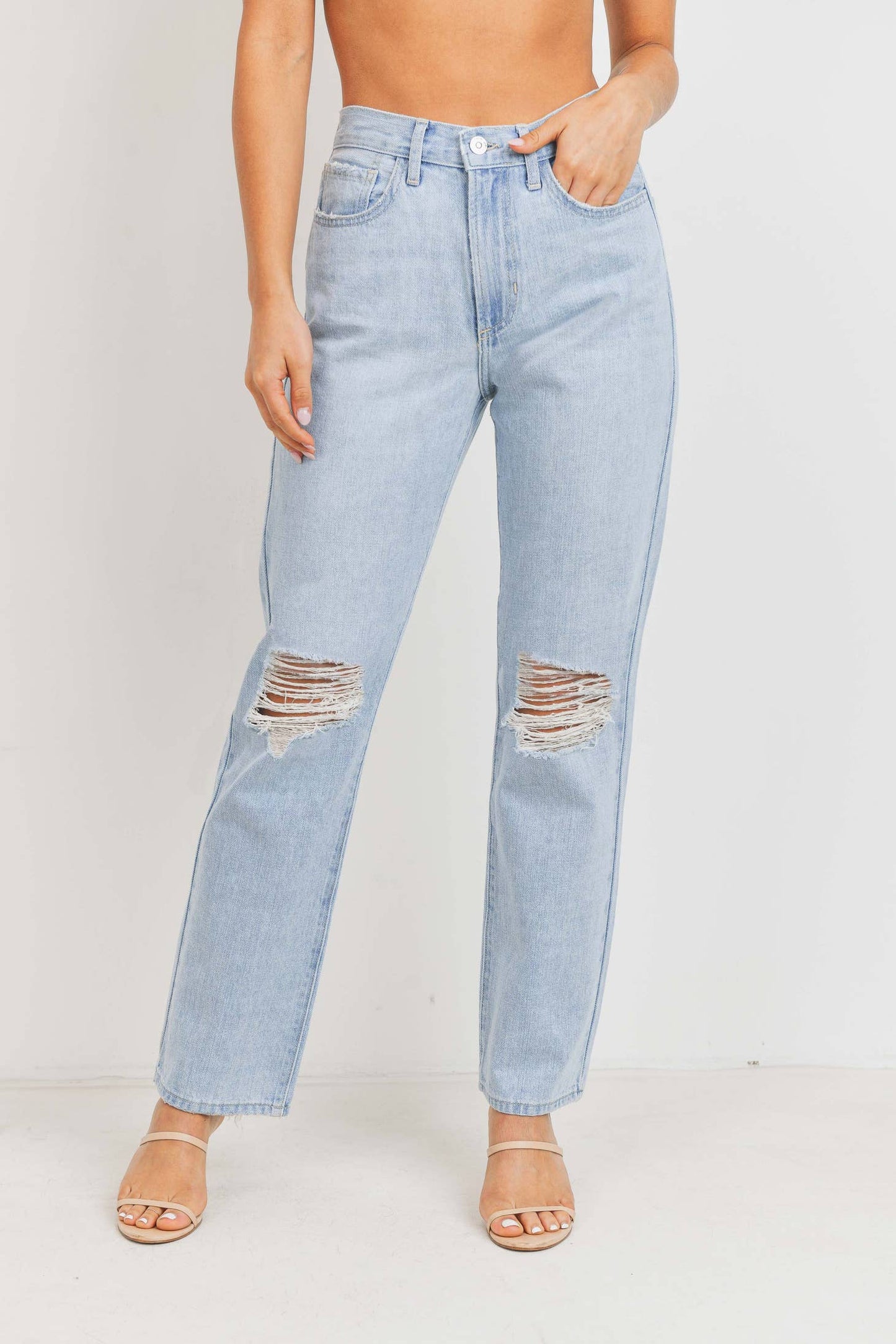 Aria Straight- Leg Jeans