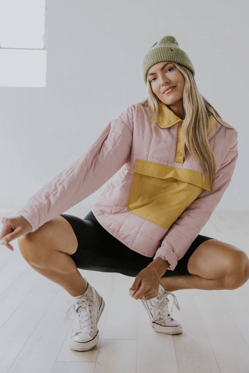 Halle Riis Quilted Pullover