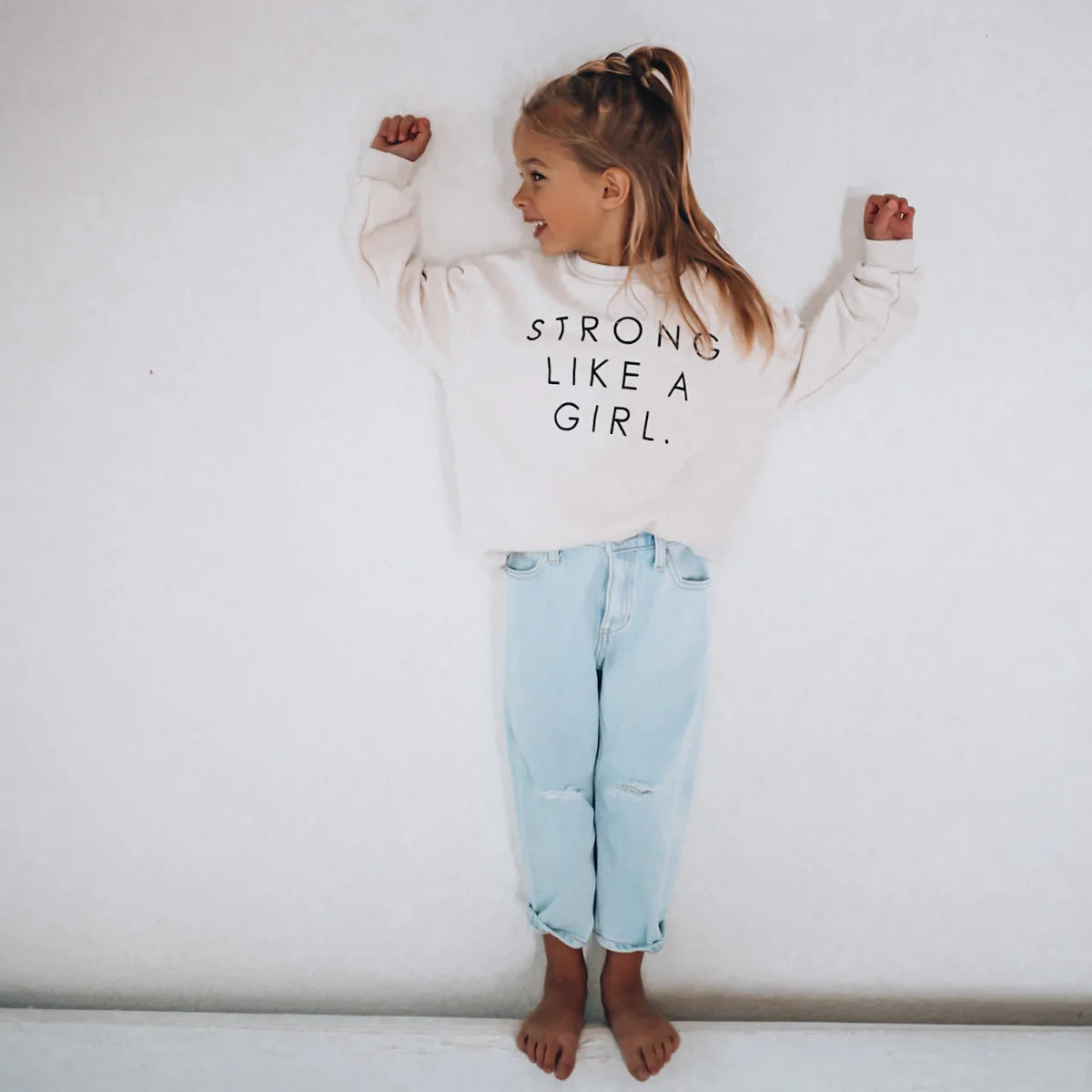 Strong Like A Girl Pullover