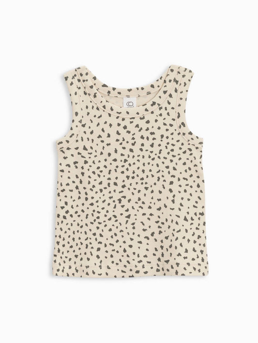 Leni Tank- Cheetah/Pewter