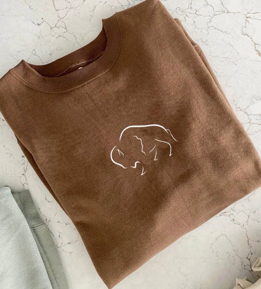 Blonde Buffalo Crewneck