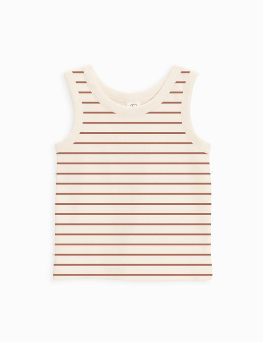 Leni Tank- Griff Stripe/Cedar